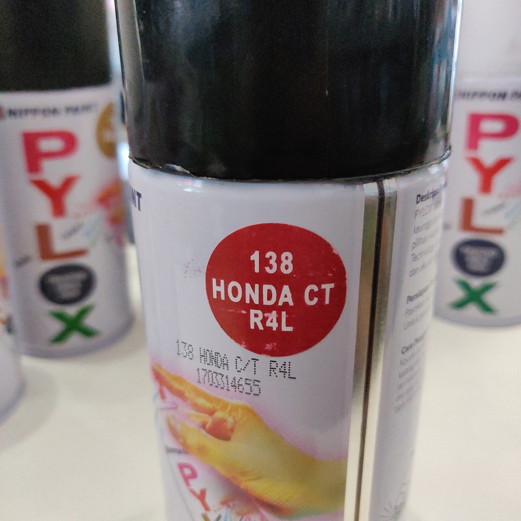 PYLOX NIPPON PAINT HONDA CT R4L 138 CAT SEMPROT BODY BESI 300cc