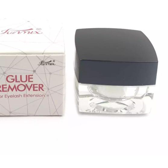 Ω FUNMIX WITH BOX (Clear) EYELASH GLUE REMOVER / GLUE EYELASH EXTENSION - Putih ☼