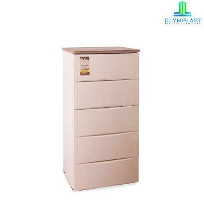 Olymplast Drawer Cabinet Susun 5 Tempat Penyimpanan Modern ODC-5M