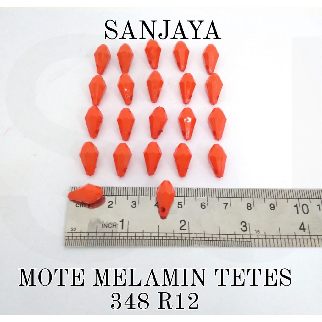 MOTE MELAMIN / MANIK TETES / MANIK MELAMIN TETES BANDUL / MOTE MELAMIN TETES 348