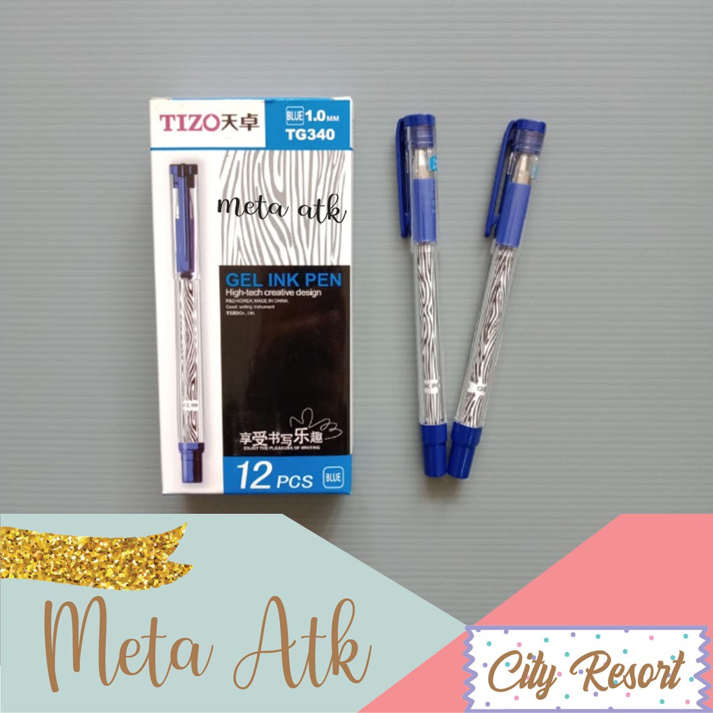 

Pulpen / Gel Pen TIZO TG-340 (1pc)