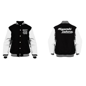 JAKET HKT48 VARSITY bisa custom nama member