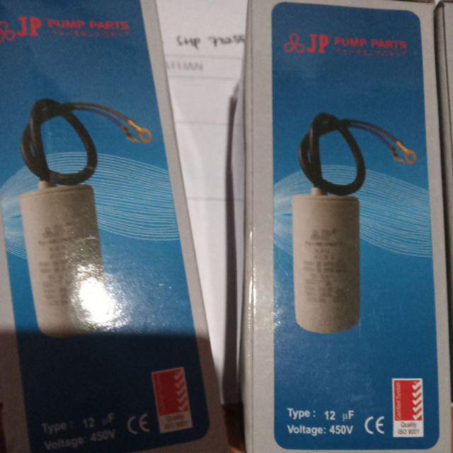 Grosir - Kapasitor Kabel - 12 Uf / 450v - Capasitor - Jp