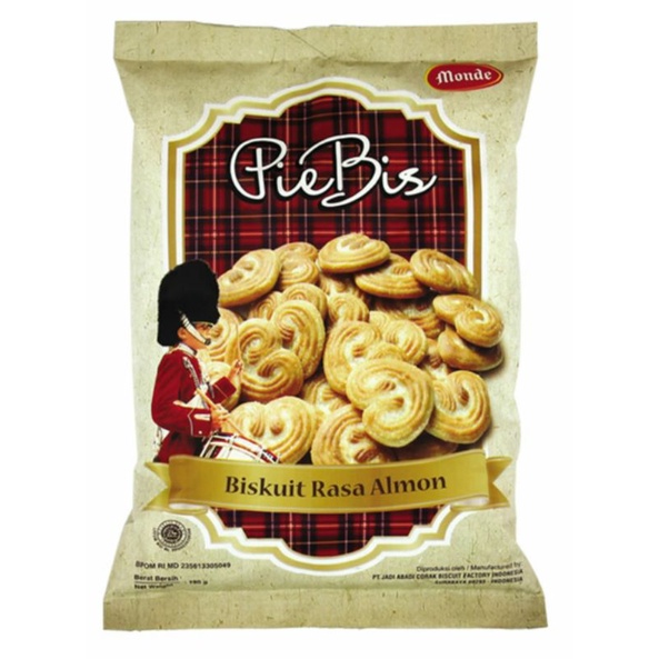 

MONDE PIE BIS BISKUIT RASA ALMOND 190gr