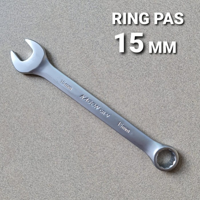 Kunci Ring pas KAGON CRV 15 MM