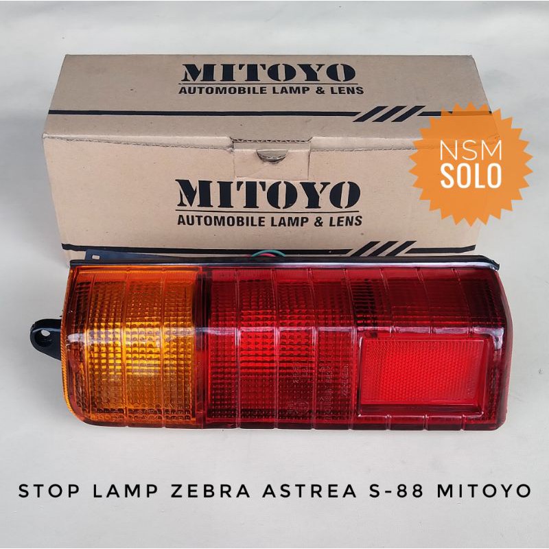 Stoplamp Stop Lamp Lampu Rem Stop Belakang Mobil Daihatsu Zebra Astrea S88 S 88 Mitoyo