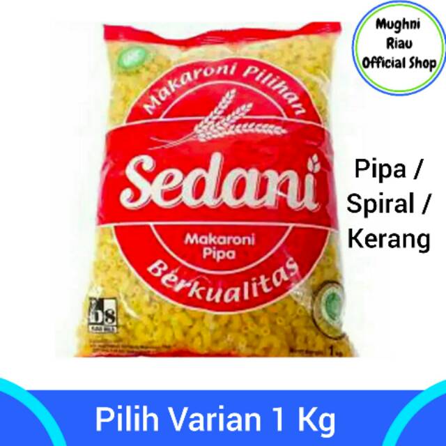 

Sedani Makaroni Varian 1 Kg