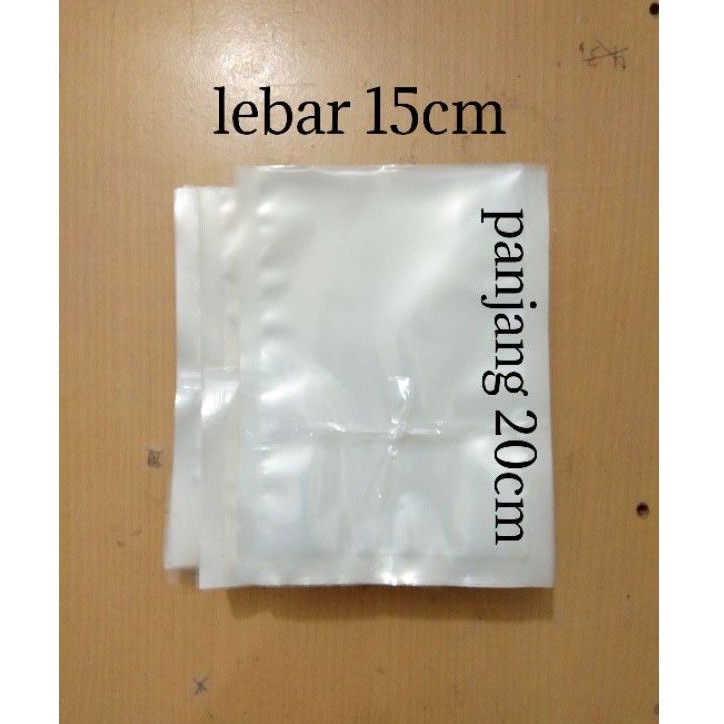 plastik vacum bag 15 x 20cm isi 50pcs