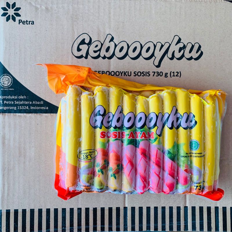 

sosis geboyku 730gr isi 32pcs