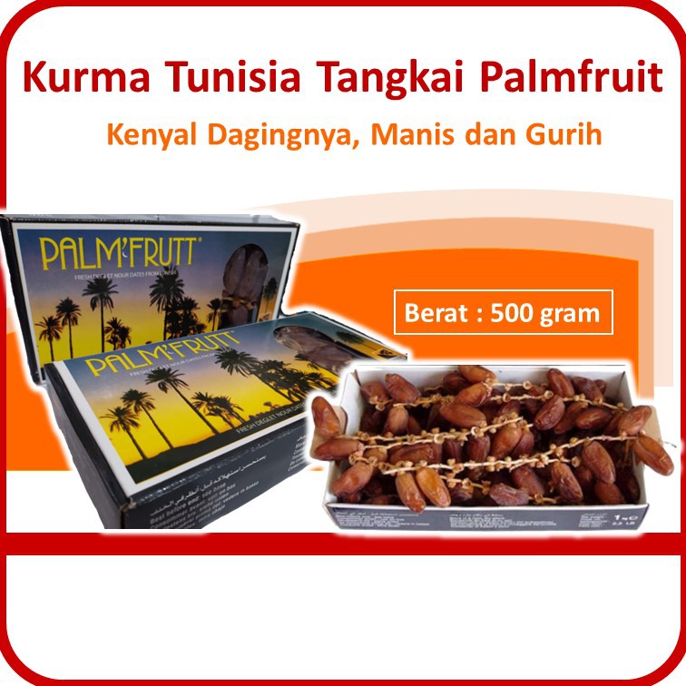 

Kurma Tunisia Tangkai Palmfrutt Palmfruit