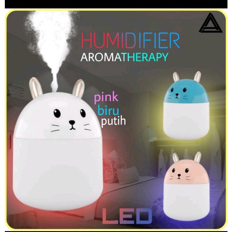 humidifier cute rabbit pelembab udara ruangan cat