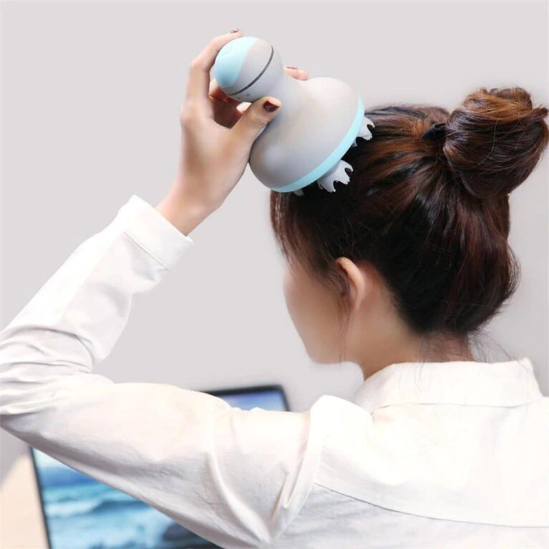 Alat Pijat Mini M2 Head Massager Pijat Kepala 3D stereo Massage 2 Way Surround