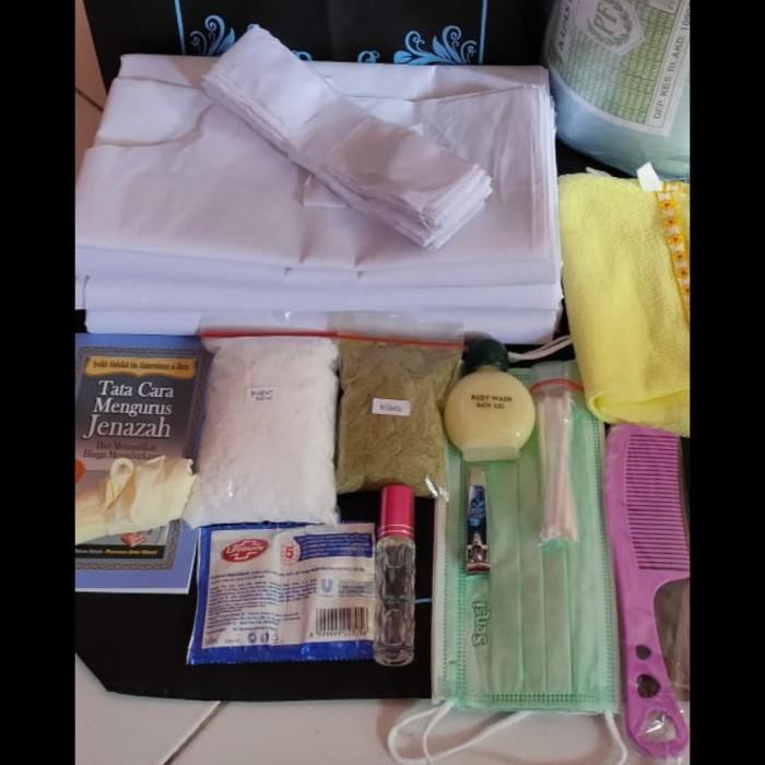 Book Paket Kain Kafan Akhawat Paket Janaiz Perempuan Paket Jenazah Shopee Indonesia