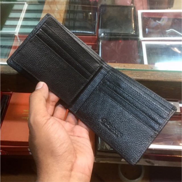 Dompet lipat biasa pria bahan kulit asli berkualitas motif jeruk #dompet #dompetpria #dompetcowok