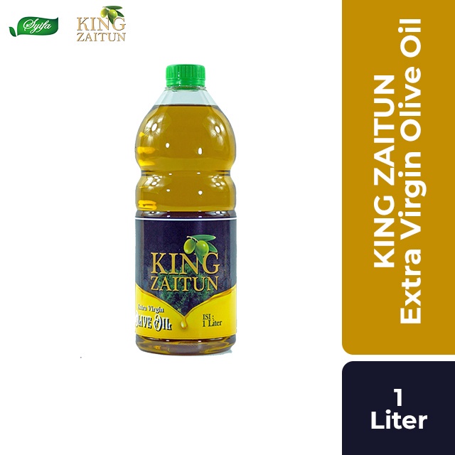 

MINYAK ZAITUN EXTRA VIRGIN OLIVE OIL 1 LITER KING ZAITUN