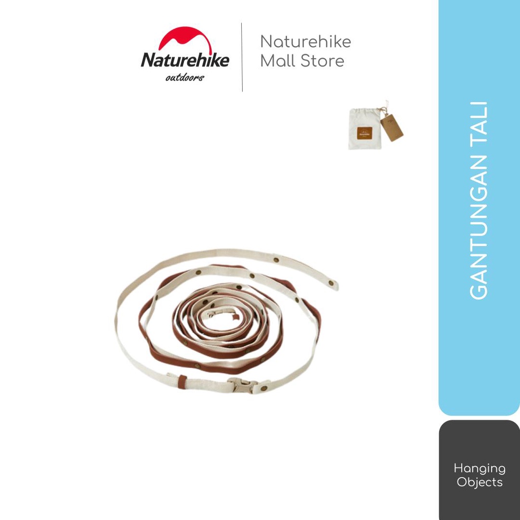 GANTUNGAN TALI / AWNING ROPE / JEMURAN CAMPING NATUREHIKE NH22PS003