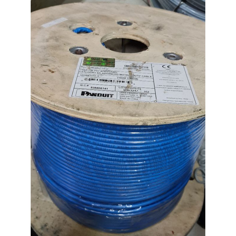 Utp panduit cat 6a 23 AWG