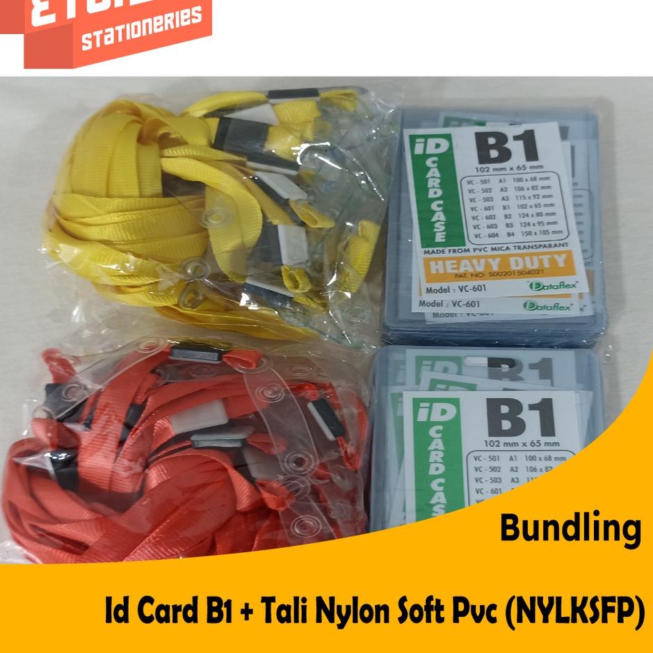 

Serbu Spesial Paket Bundling Id Card B1 + Tali Nylon Soft Pvc (NYLKSFP)