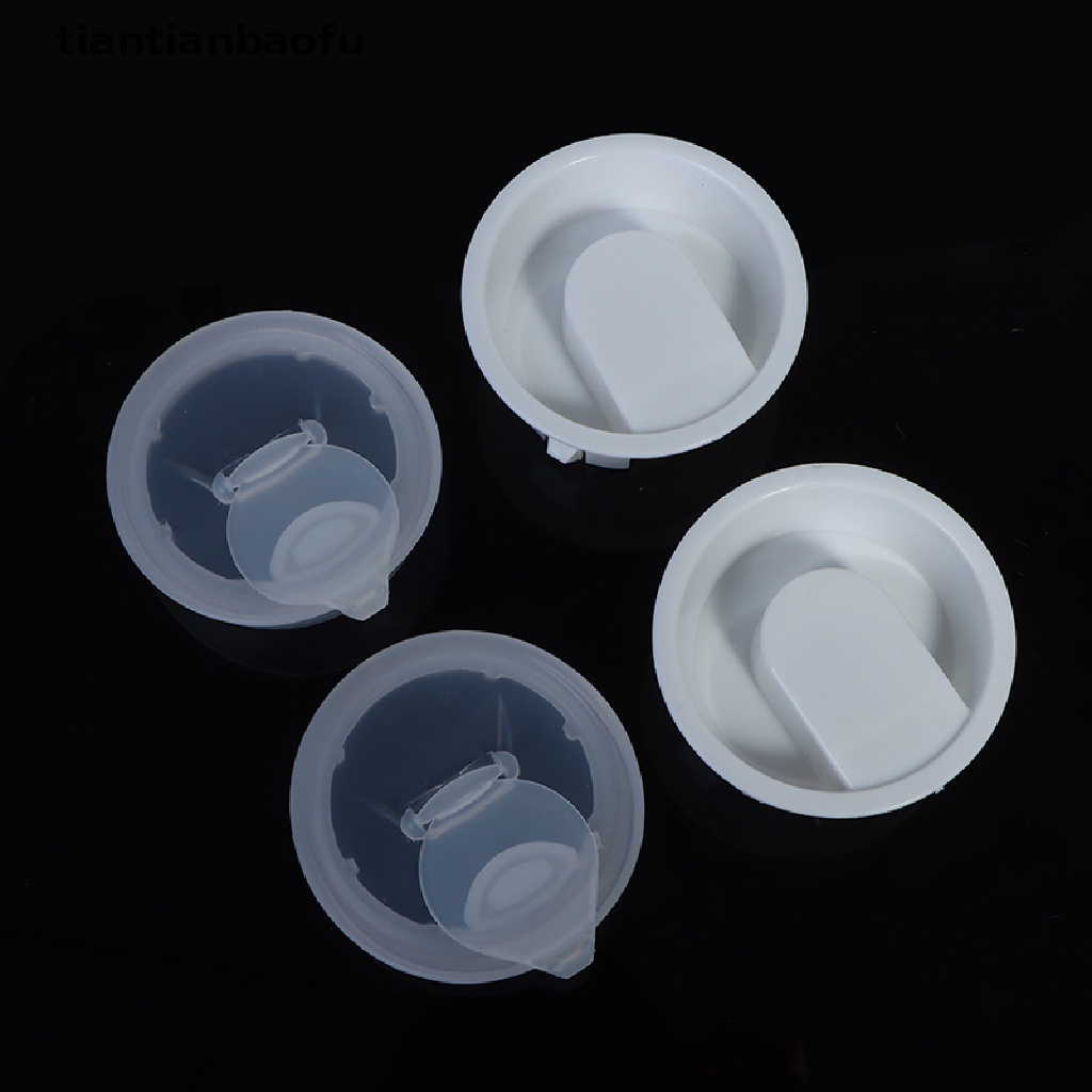 [tiantianbaofu] 2Pcs Glass Hot/Cold Water Carafe Lid Cover Anti-Dust Leakproof Lids Stoppers Boutique