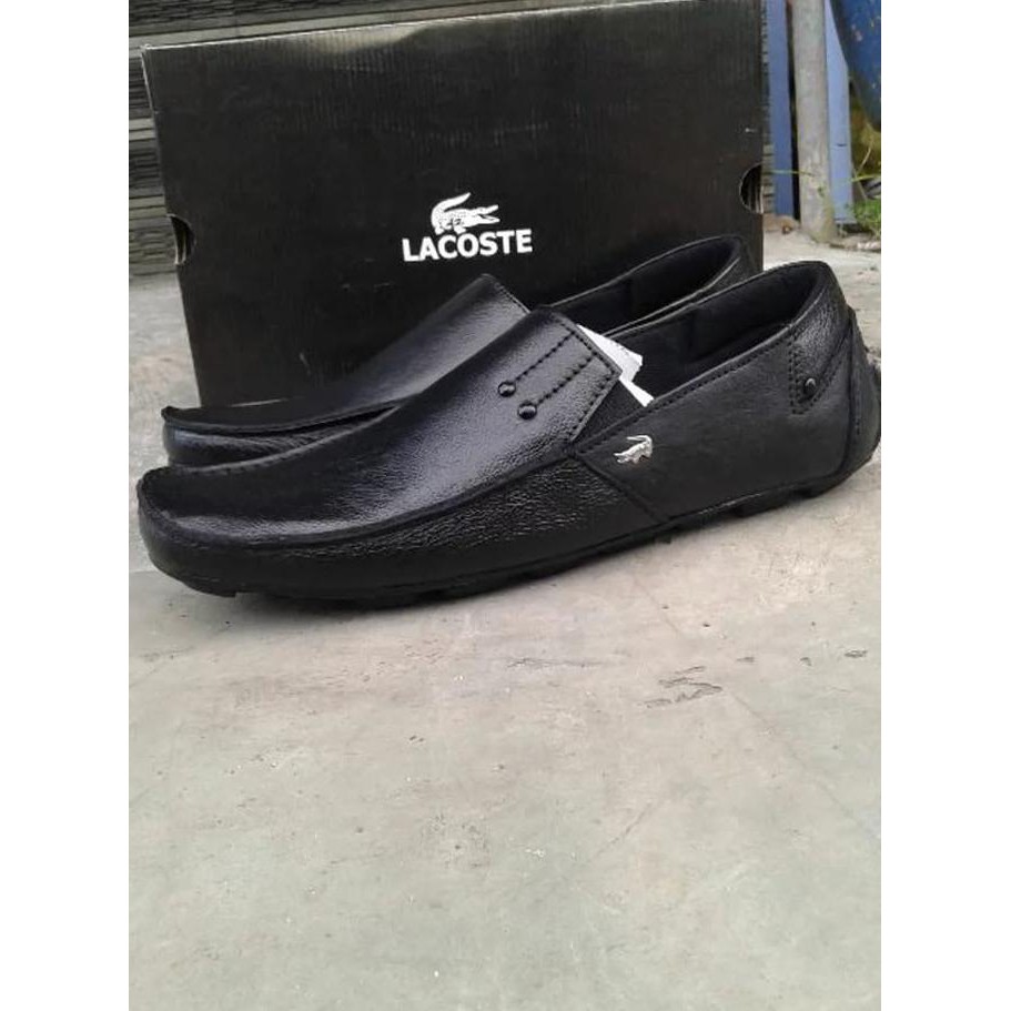 Sepatu Pria / Casual Slip On /Pantofel Pria Lacoste Produc Terbaru