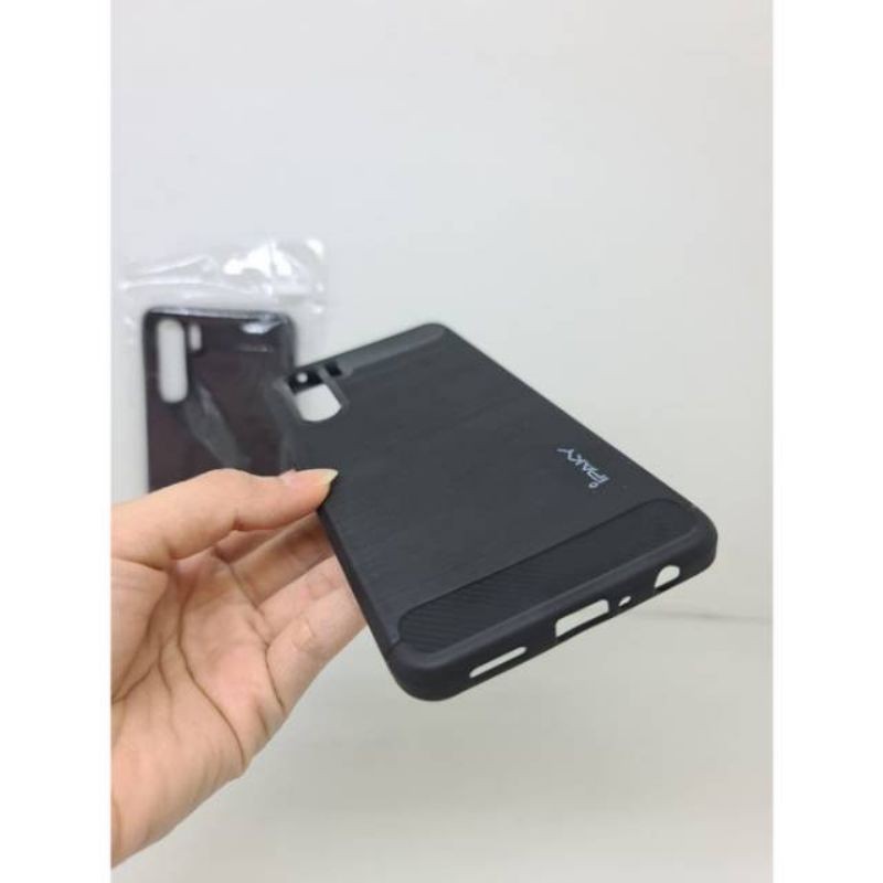 Case Oppo A91/Reno3/F15 Ipaky Carbon Fiber Ultimatte