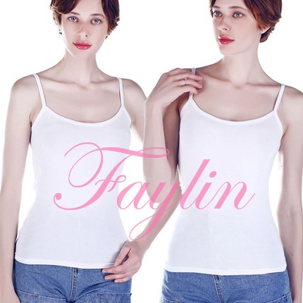 FAYLIN | Tanktop Wanita Tali Kecil Katun Cotton / Atasan Wanita Polos | art FAY 11