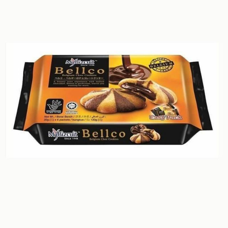 My bizkuit bellco / almento 120 gram cookies isi 6x20 gram