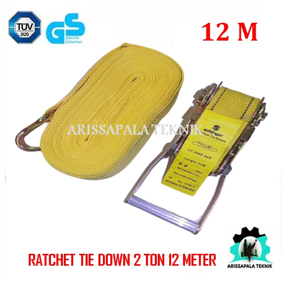 Tali Pengikat Barang Mobil Truk Tali Sound System Trackbelt Rachet Tie Down Webbing Cargo Lashing Tr