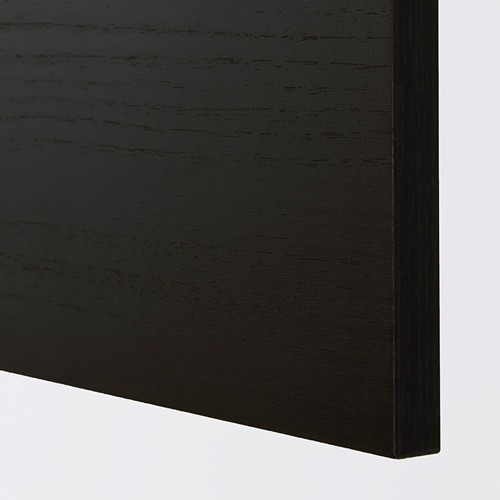 TINGSRYD Pintu efek kayu hitam 60 x 80 cm