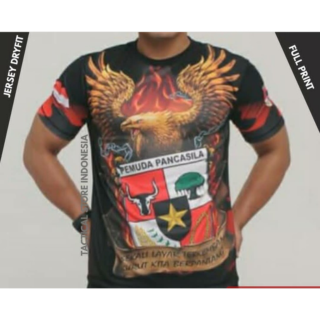 KAOS DIGITAL PEMUDA PANCASILA PENDEK - KAOS PEMUDA PANCASILA DIGITAL