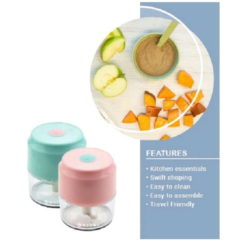 Porter Mini Kitchen Food Chopper