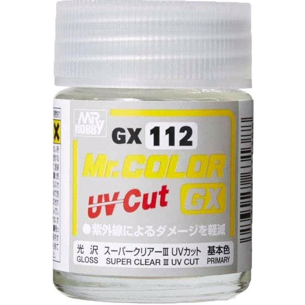Dijual Mr COLOR UV CUT GX112 GLOSS SUPER CLEAR III UV CUT   MR  HOBBY Murah