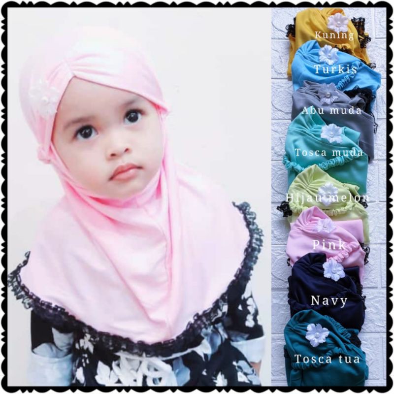 Hijab anak Bergo Nirima