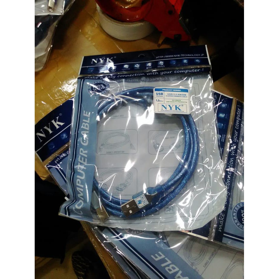 Kabel Printer USB panjang 1.5meter NYK