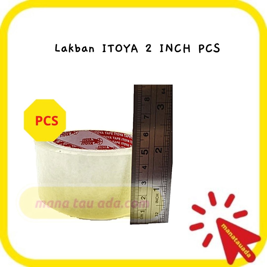 

LAKBAN 48mm 2 INCH ITOYA PCS 胶带