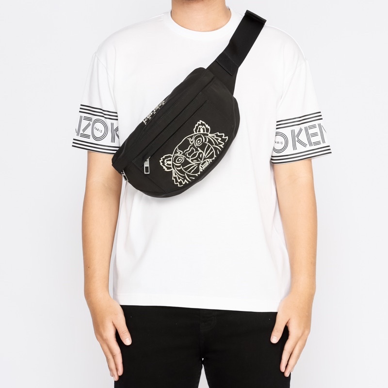 Ken. Bumbag Tiger Black Gold