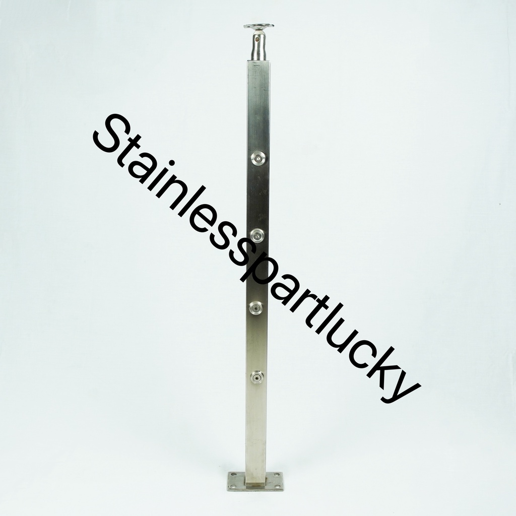 Tiang Railling Tangga Stainless Hollo untuk pipa 5/8 " Kuat 
