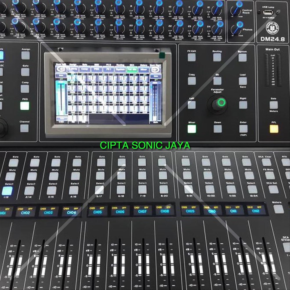 Digital Mixer Toppro 24 Channel Dm 24.8 Original TOPPRO dm24.8