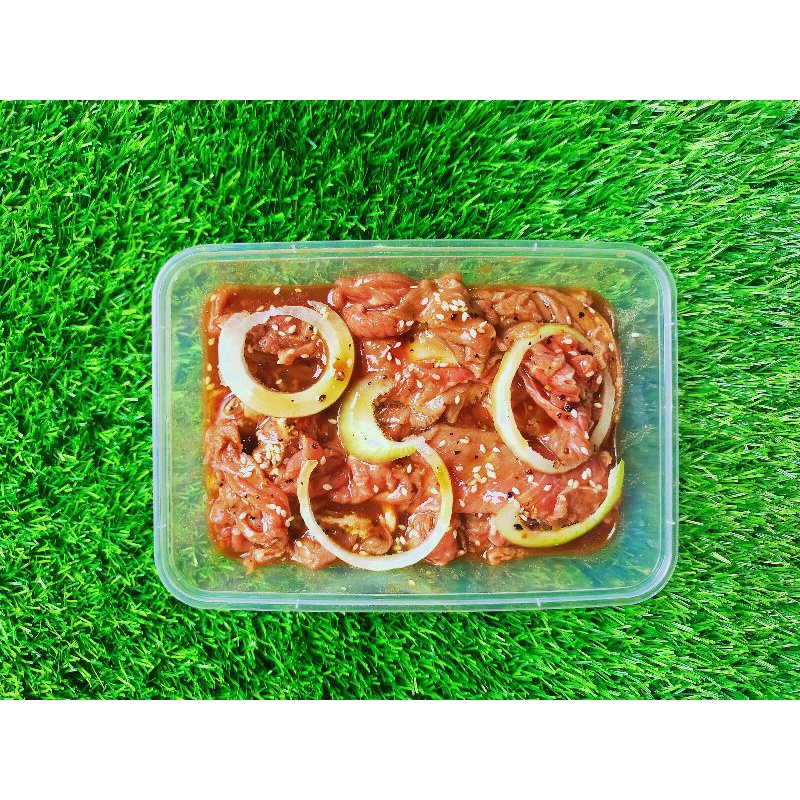 

daging Slice berBumbu 500gr