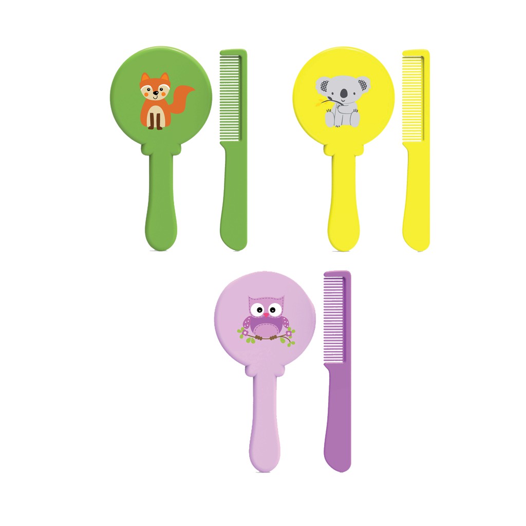 Baby Safe Brush And Comb Set Sisir Bayi