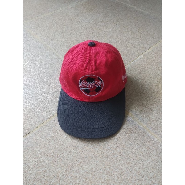 VINTAGE COCA COLA SOCCER CAPS