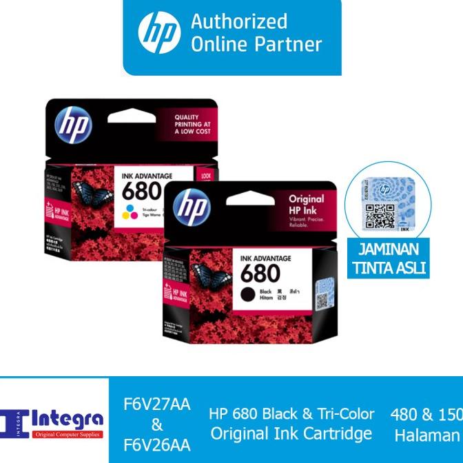 

Tinta HP 680 Black and Colour Bundle