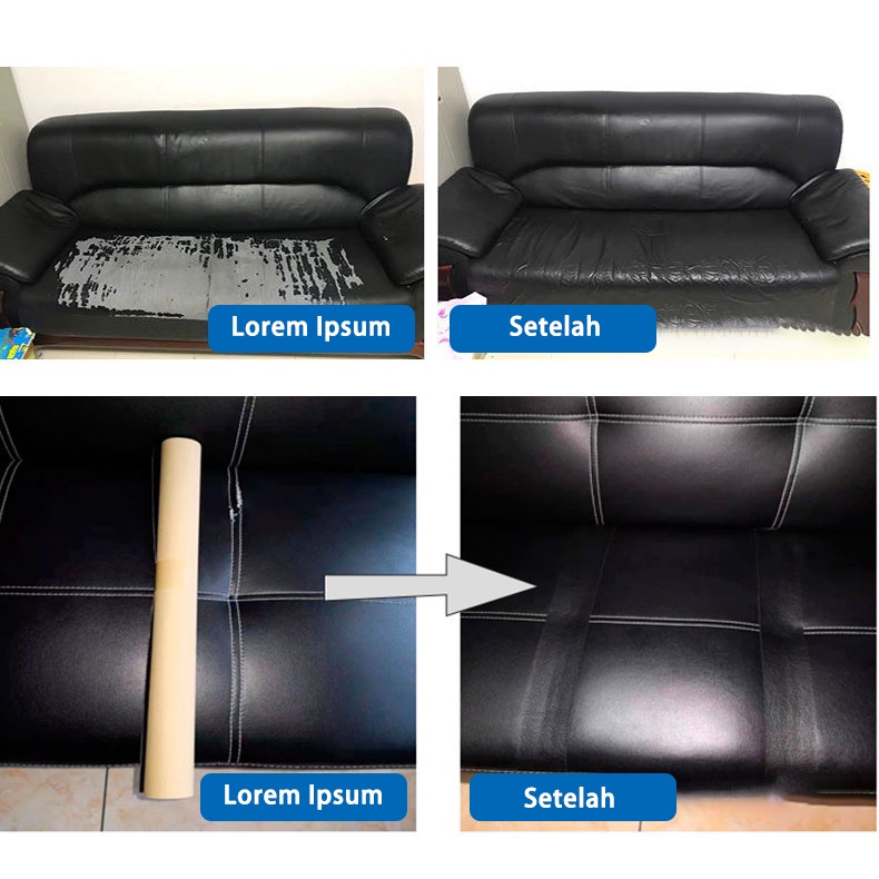 【kualitas tinggi】60cmx140cm Jual Stiker Perbaikan kulit yang rusak/untuk kulit sofa kursi tas yang berlubang/PERBAIKAN KULIT BAHAN PVC/Perbaikan kulit bahan pvc tebal sudah ada perekat free Lem 3 ML | Shopee Indonesia