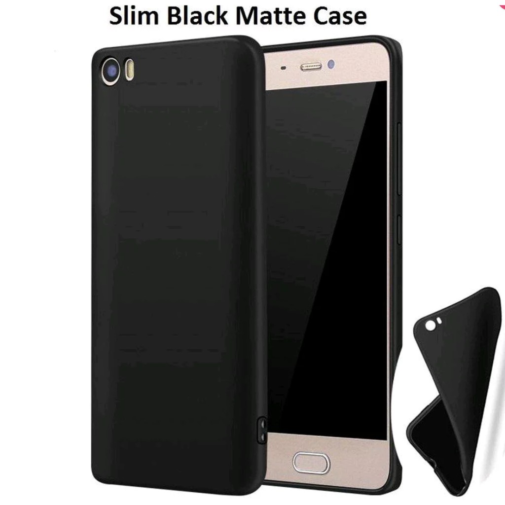 SLIM MATTE SOFT CASE BLACK CASE XIAOMI REDMI 9A/7/7A/NOTE6/NOTE7/REDMI 8/8A PRO/REDMI A2/POCO F1