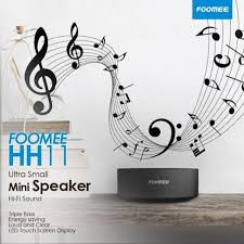 SPEAKER BLUETOOTH PORTABLE FOOMEE HH11 ORIGINAL