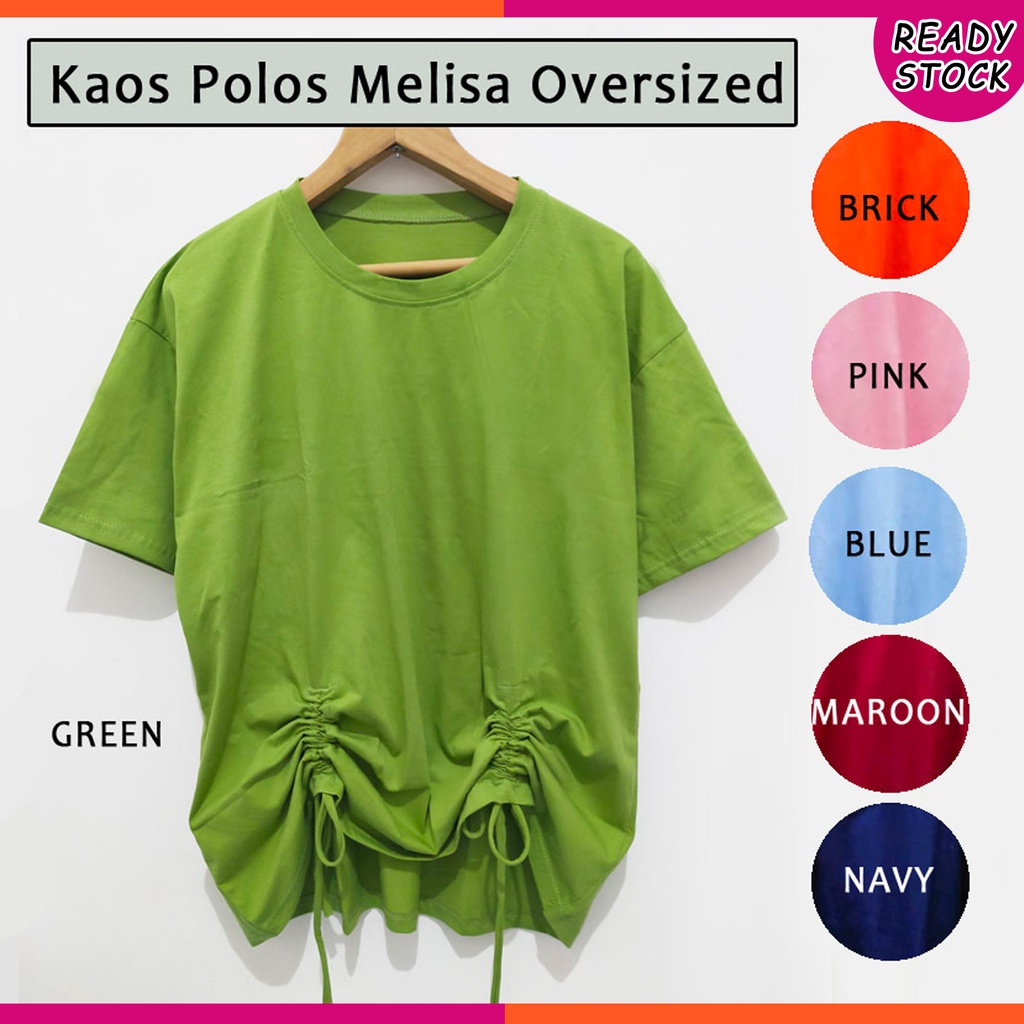 BIGCLO - (COD) LD 120-125cm Kaos Polos Jumbo Atasan Wanita Bigsize