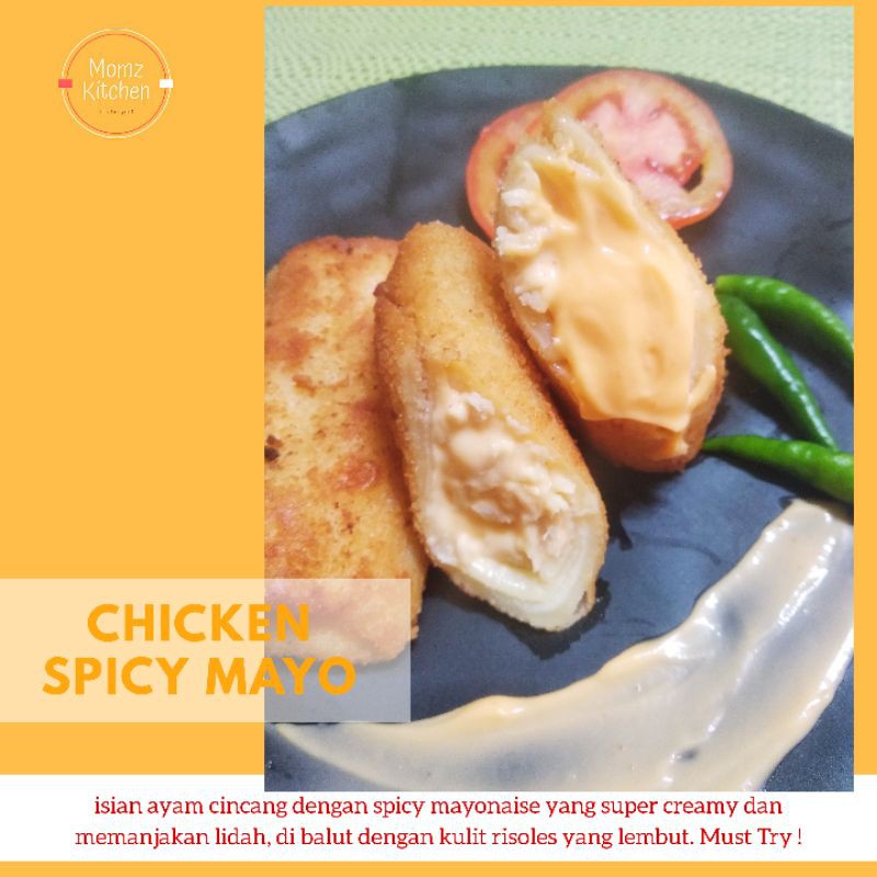 

Risol / Risoles Chicken Spicy Mayo (per pcs)