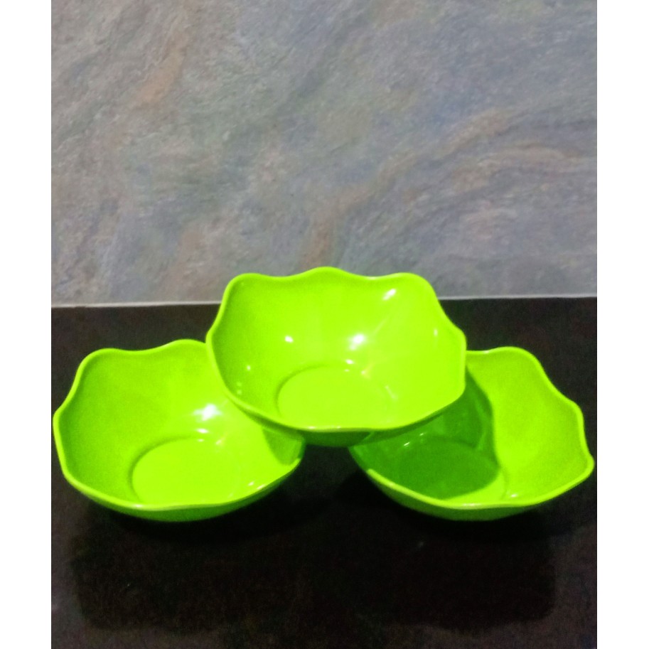 MANGKUK MELAMINE WARE BENTUK BUNGA STANDAR SNI