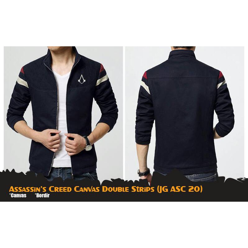 Jaket Anime Game Assassin's Creed Special Canvas Jacket (JG ASC 20)