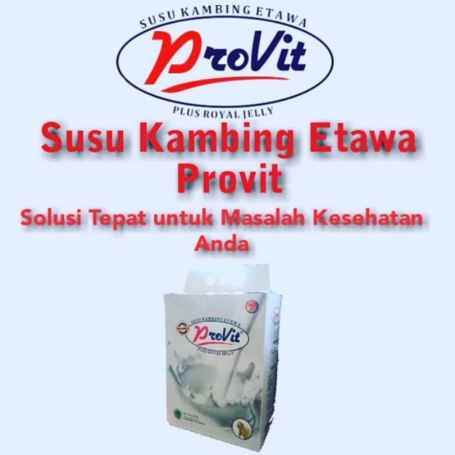

Provit susu kambing Etawa, solusi tepat untuk masalah kesehatan anda.
